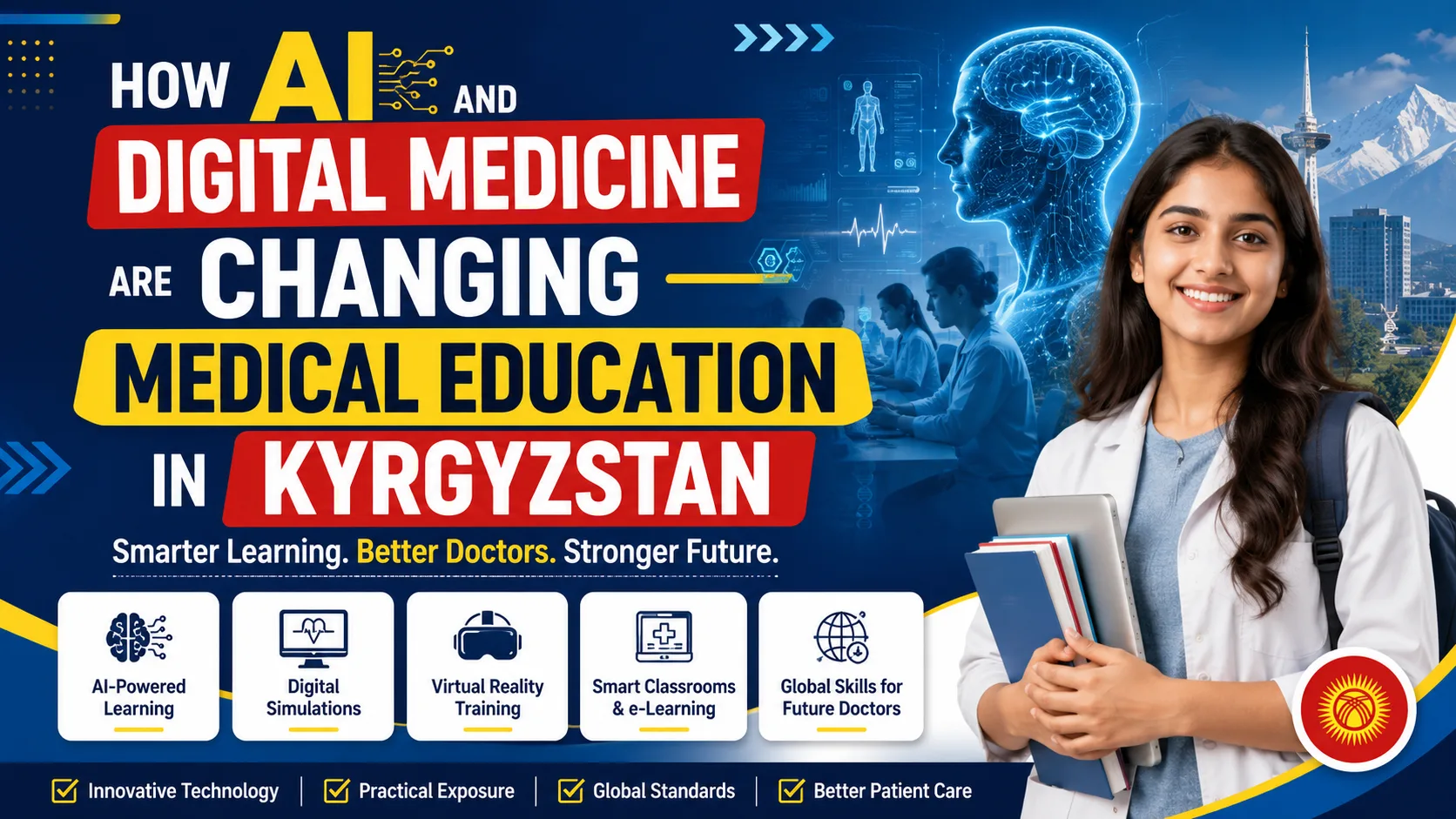 The Impact of AI and Digital Medicine on Medical Education in Kyrgyzstan